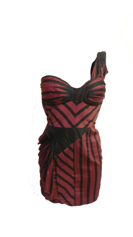 One Shoulder Short Dress