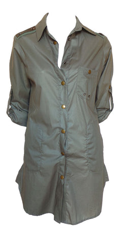 Khaki Military Shirt
