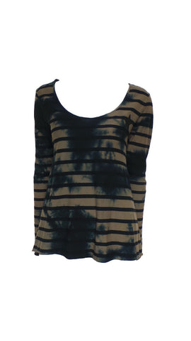 Maison Scotch Stripe Star Tee