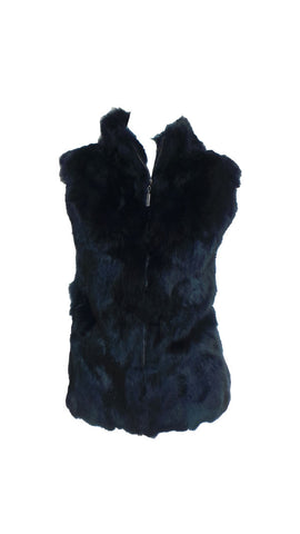 Navy Gas Rabbit Gilet