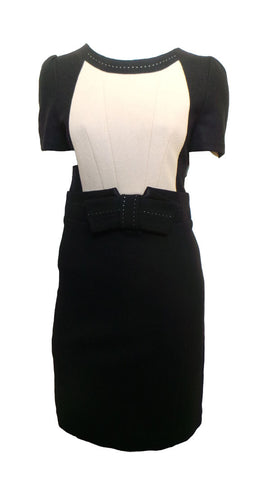 Soo Lee Wool Bow Dress